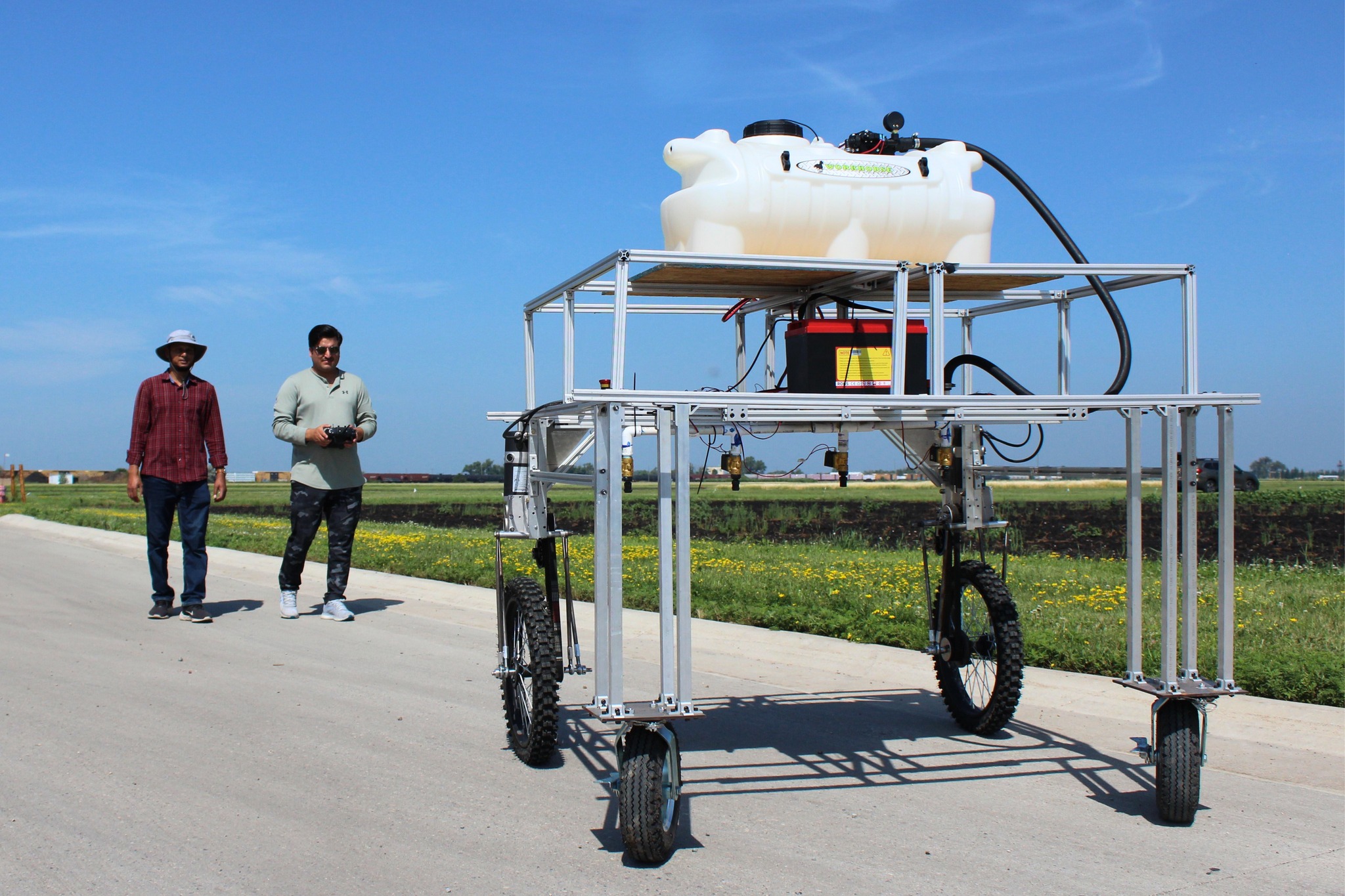 AgriCruiser being field-tested in Fargo, North Dakota